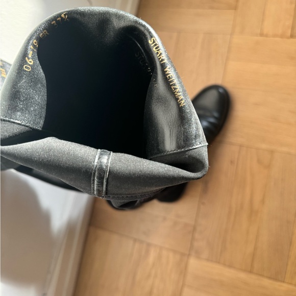 Stuart Weitzman 5050 - 37.5 Leather Over the knee Boots - Picture 6 of 8